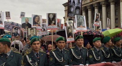 Берлек-Единство: Акция «Бессмертный полк» в Центральной Азии